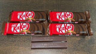 KitKat Dark Chocolate Nestlè - Unboxing - Review - Taste Test