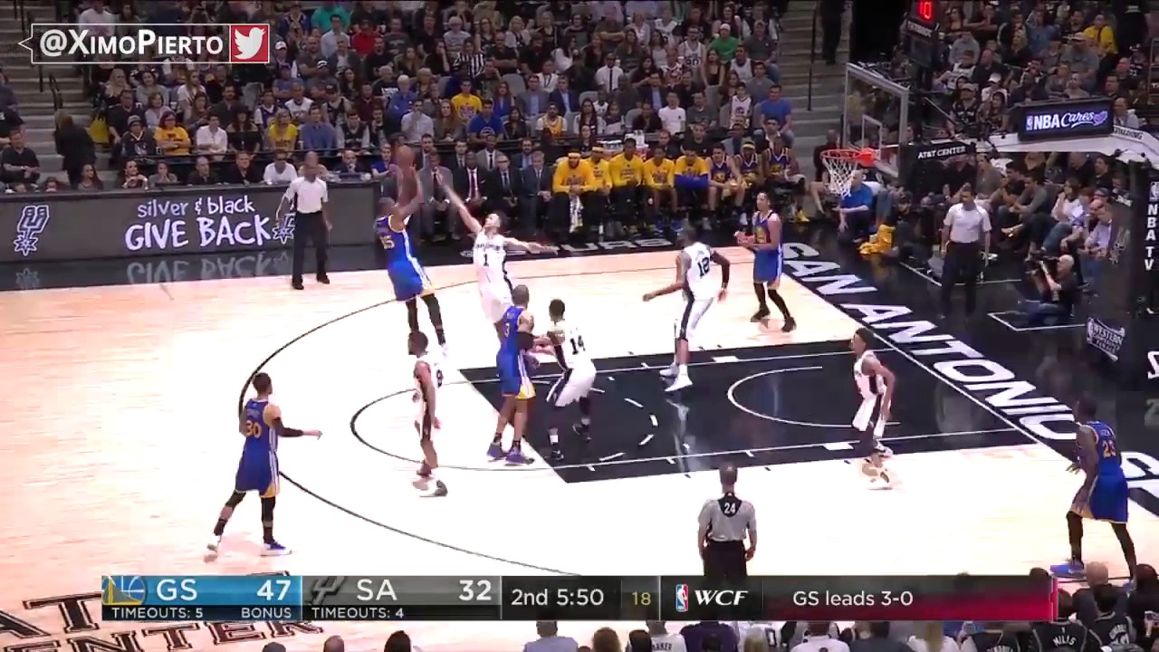 Golden State Warriors Vs San Antonio Spurs - Game 4 - Full Game ...