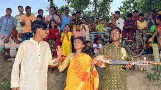 দেবর ভাবীর গানে হাজারো দর্শক মাতিয়ে দিলো রিয়া আর মনির। সবার অনুরোধে দুইটি গান একসাথে শুনালো