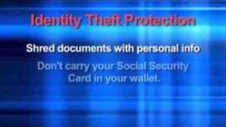 Safeguards against Identity Theft