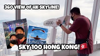 VISITING THE SKY100 HONG KONG (2022) | JAYBEE DOMINGO