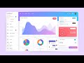 Responsive Admin Dashboard UI Design Using HTML CSS Bootstrap & JavaScript