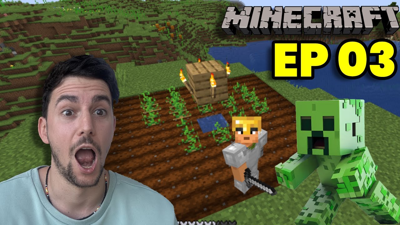 Minecraft S1 E3 I Hate Creepers Youtube