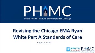 Revising the Chicago EMA Ryan White Part A Standards of Care