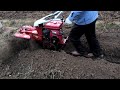 power tiller trenching machine