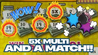 ‼️WOW‼️I Found A 5X MULTIPLIER With A Match On Jackpots Galore💲NEW TICKETS💲Georgia Lottery