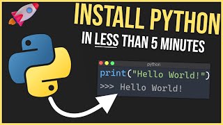 Install PYTHON and VSCODE in Under 5 Minutes! ππ»
