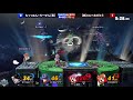 【スマブラsp】タミスマチーム44 準決勝 もっつぁん ベヨネッタ ろーぜん アイク vs ロン ルイージ おがとう ルイージ