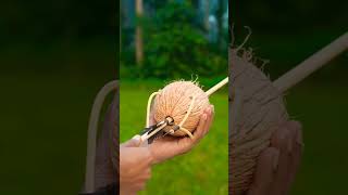 #archery #satisfying #funny #diy #bambooart #bamboo #slingshots #automobile #comedy #army #coconut