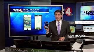 NBC4 WX APP WITH STORM TEAM 4 METEOROLOGIST DAVE MAZZA