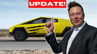BIGGEST UPDATE YET! Elon Musk Releases An INSANE Tesla Cybertruck Update!