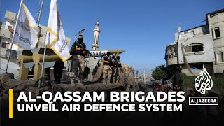 Israel-Hamas war: Al-Qassam Brigades unveil air defence system