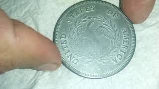 American Liberty silver coin 1796