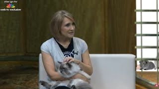 "Pet Show" - 24.3.2015 - Web exclusive - Μάρα Ζαχαρέα & Norwegian Forest Cat