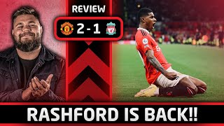 Rashford SHINES As Ten Hag Schools Klopp AGAIN!! | Manchester United 2-1 Liverpool | Review