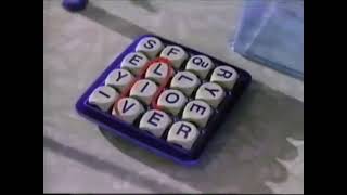 Boggle Board Game Ad (1997)