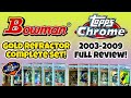 *FULL REVIEW!* Bowman & Topps Chrome Basketball GOLD REFRACTORS 🔥 2003-2009 In-Depth Analysis