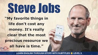 Learn English through story level 3 ⭐ Subtitle ⭐ Steve Jobs