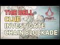 Investigate the chain blockade on the Ember River The Bell Clues AC Valhalla