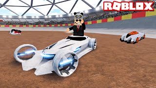 Yeni Gelen Buz Arabayı Aldım! Kapışmada Herkese Daldım - Panda ile Roblox Car Crushers 2