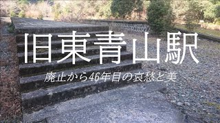 近鉄【旧東青山駅】廃止から46年目の哀愁と美