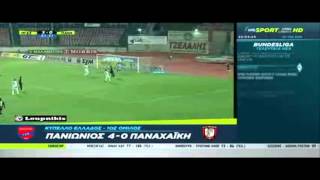 Πανιώνιος-Παναχαϊκή 4-0