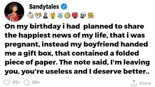 "The Note That Changed Everything" ...... SANDY TALES