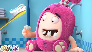 Dentist, Oddbods have Tooth Troubles! 🦷 🩺 Brush Your Teeth | Oddbods | Funny Cartoons for Kids