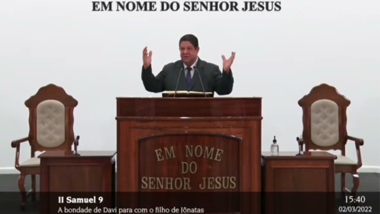 PALAVRA CCB CULTO ONLINE DE HOJE QUARTA FEIRA 02/03/22 # ...