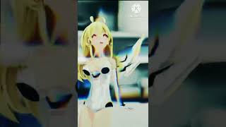 Yellow heart want you to stay here  mmd #shorts