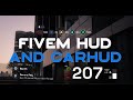 Fivem [ESX] & [QBCORE] HUD and CAR HUD Script