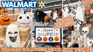 WALMART HALLOWEEN DECOR 2022 🎃 | Outdoor Halloween Decorations + Halloween Decorating Ideas
