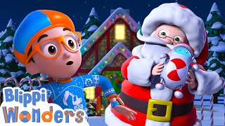 Blippi Meets Santa Clause Chrsitmas Special 1 Hour Blippi Wonders