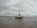 yacht aground at berrow burnham on sea.com