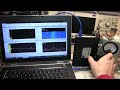 182 vhf transmitter key up analysis with a tektronix rsa306