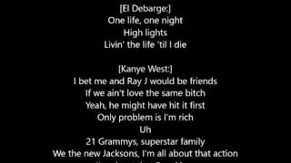 Kanye West -  Highlights feat  Young Thug & The Dream (lyrics)