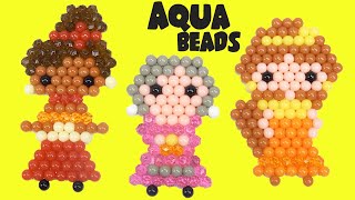 Disney Encanto Aquabeads DIY Craft Activity Pepa, Delores, Alma Characters