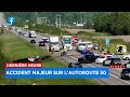 accident majeur sur l autoroute 50 explications 20h