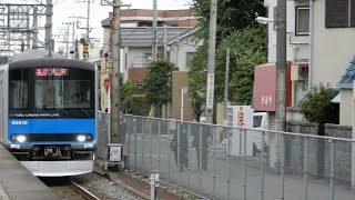 東武60000系 61610F 急行大宮行き 北大宮駅通過