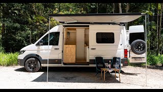 For Sale: Unique Eco-Friendly 2022 VW Crafter Campervan–Designed for Healthy Living \u0026 Sustainability