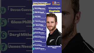 New Zealand Team For T20 World Cup 2022 / Best Playing 11 by Crickanger