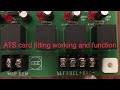 Tutorial on AMF card function for generator ATS card And installation