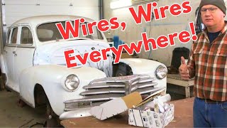 Universal Wiring Harness in a 1940's Chevy - 12 Volt Conversion - 1948 Fleetmaster Part 1