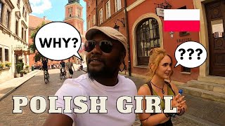 Polish Girl Gets CRITICISED For Making Video With Black Man | RACIST?