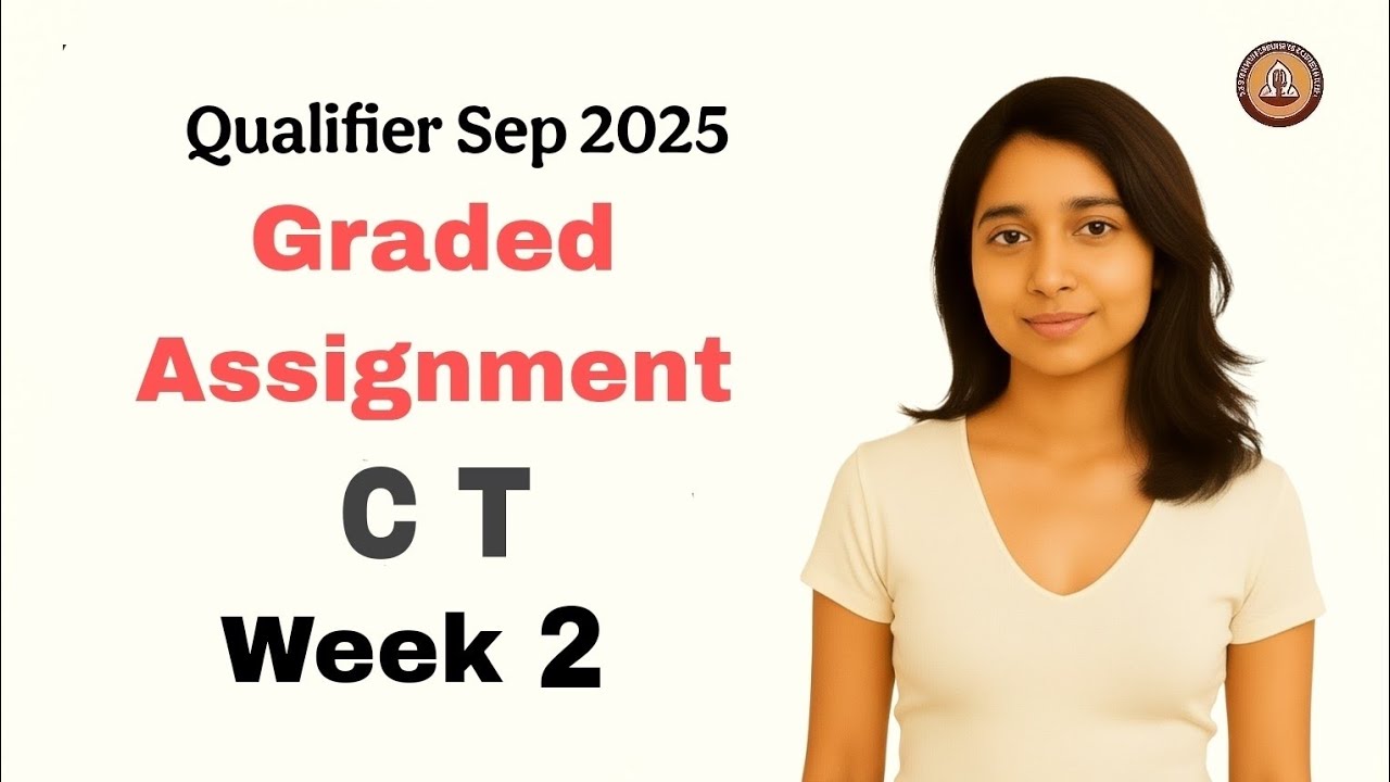 Iit Madras Bs Degree Computational Thinking Ct Week 2 Graded