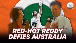 Reddy's maiden Test ton keeps Australia at bay on third day | Willow Talk Extras