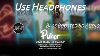 Bozropat Music - Puhor (Bass Boosted 8d Audio) | Raj x Ron | M for Music