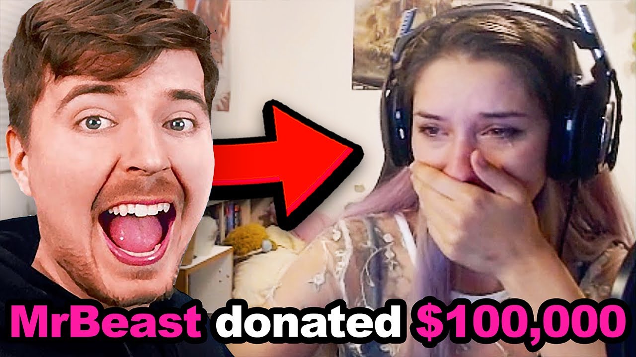 Mr. Beast Is LOSING HIS MIND With Those INSANE DONATIONS! - YouTube