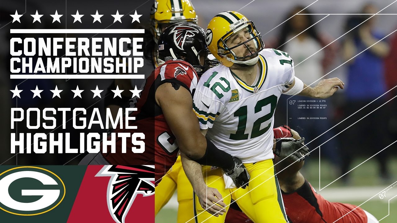 Packers Vs. Falcons | NFC Championship Game Highlights - YouTube