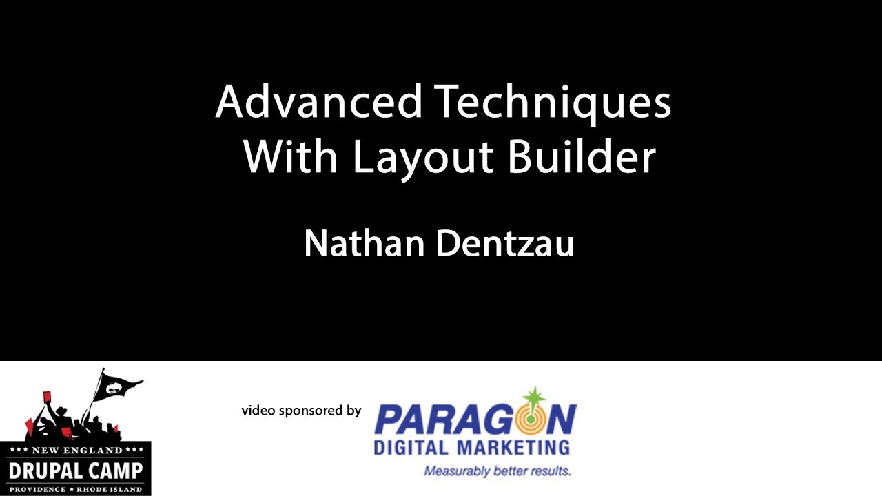 Advanced Techniques With Layout Builder Youtube